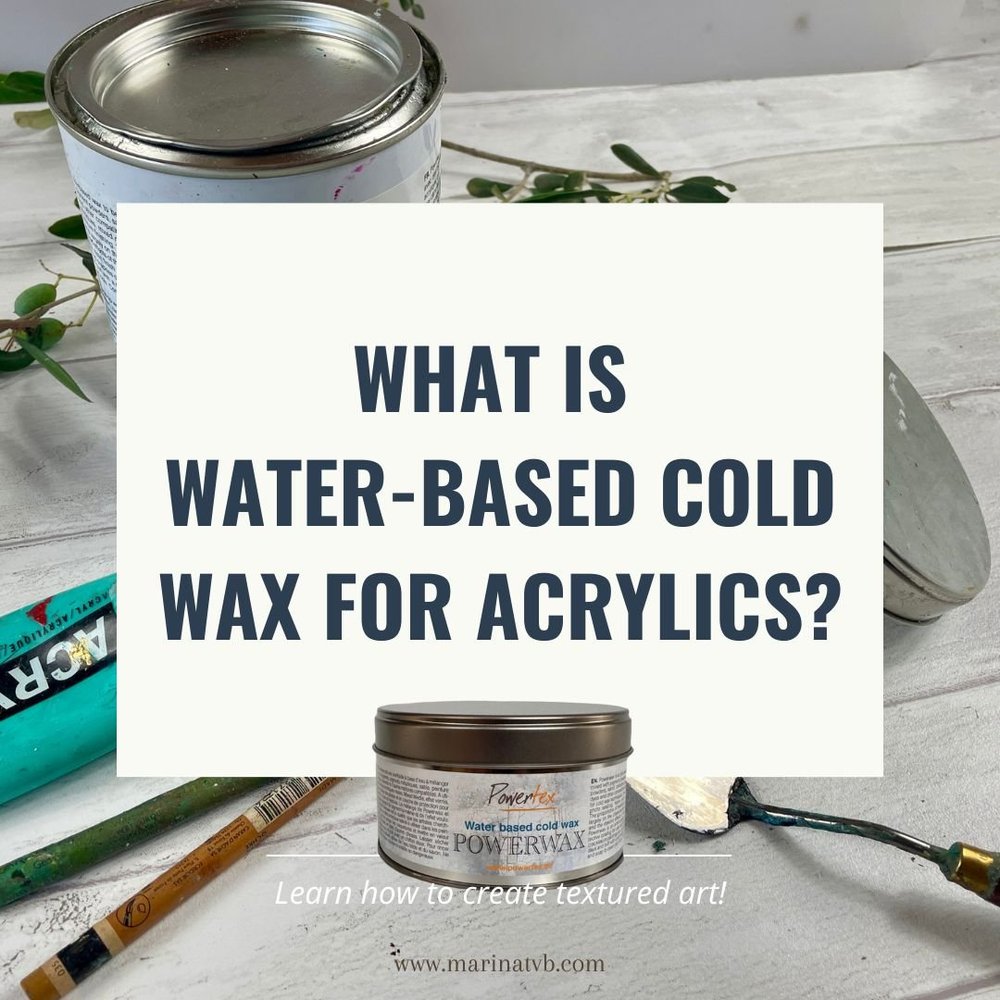 Wat is cold wax medium op waterbasis?