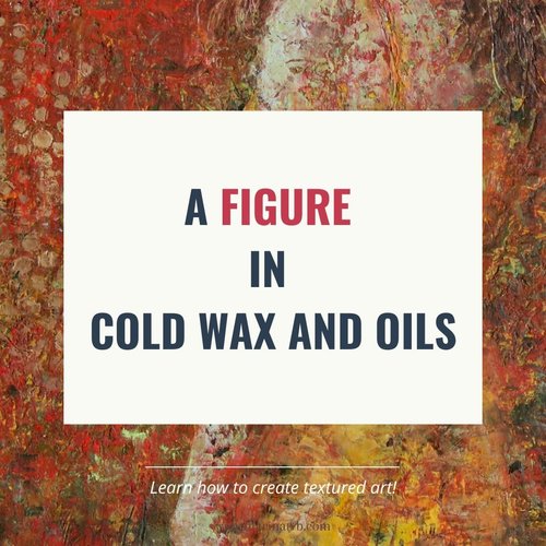 A Figure in Cold Wax