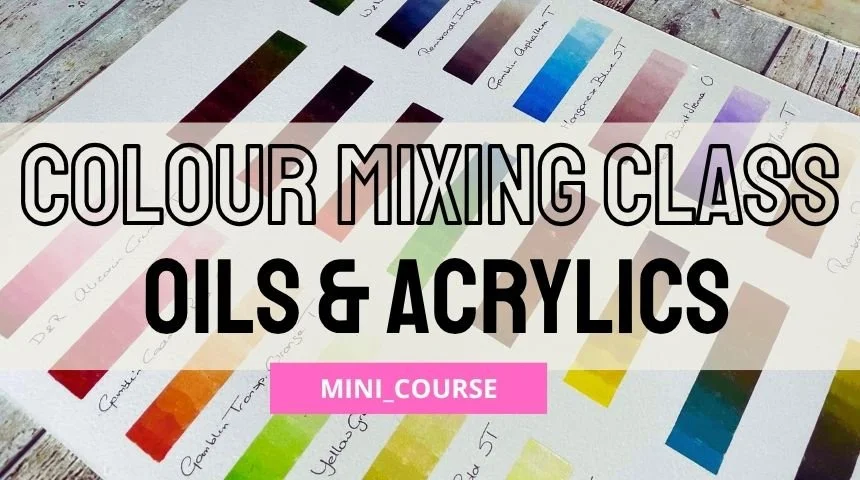 Online classes by Marina TvB Art, colormixing