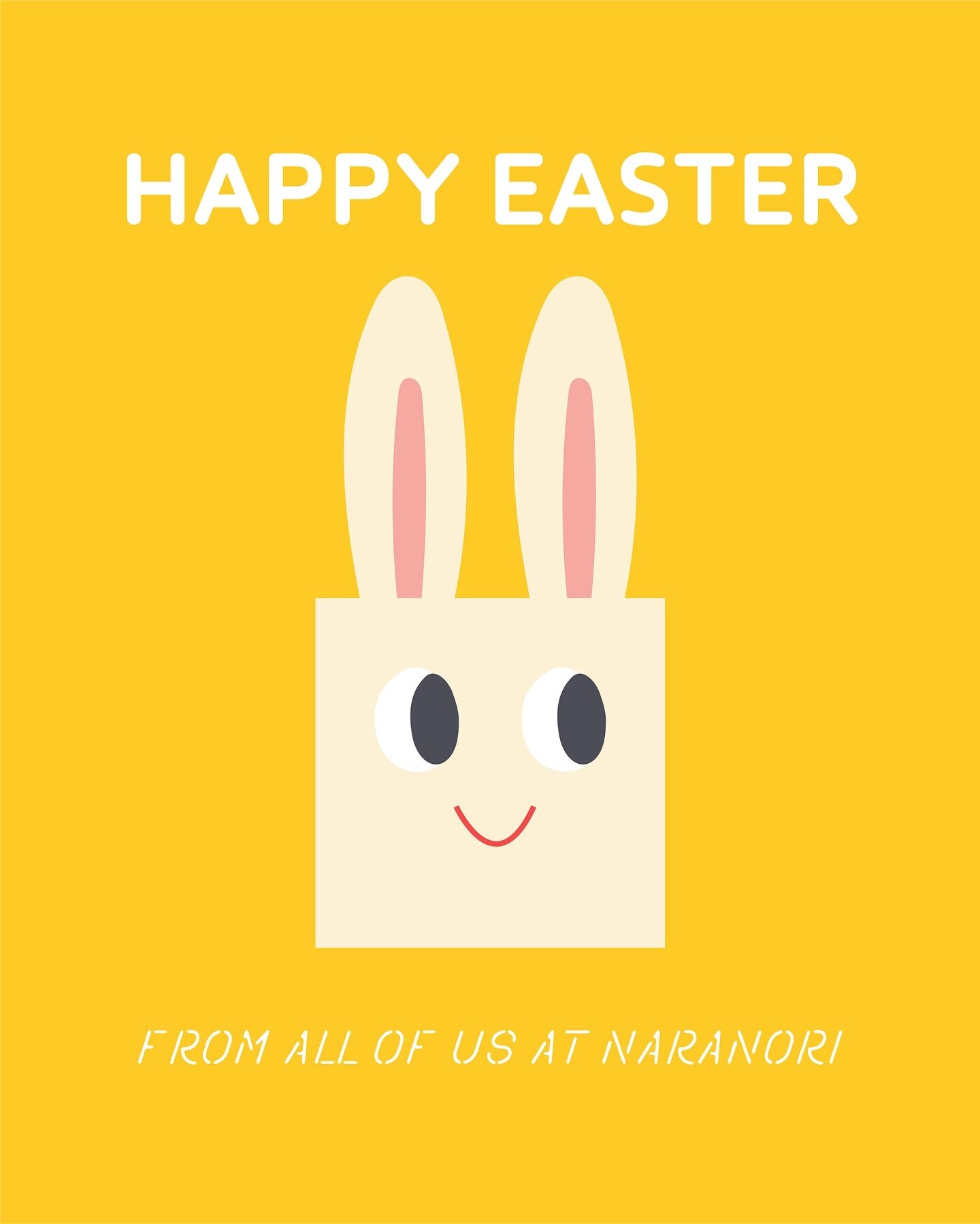 Happy Easter from all of us at Naranori 🐰🐣
