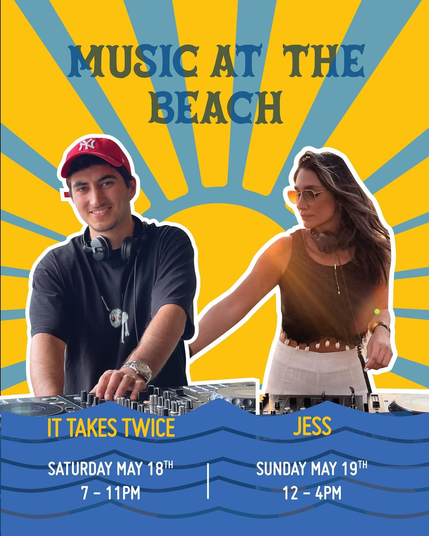 DJ weekends at Meat the Fish 🐟 🎶 
Join us every weekend in the city or at beach.

Saifi 🌞
- Friday @mad.banx from 1 till 5pm
- Saturday @husseinasserr from 1 till 5pm
For reservations call us on 01993606 🍸

Batroun⛱️🍹

- Saturday @ittakestwice f