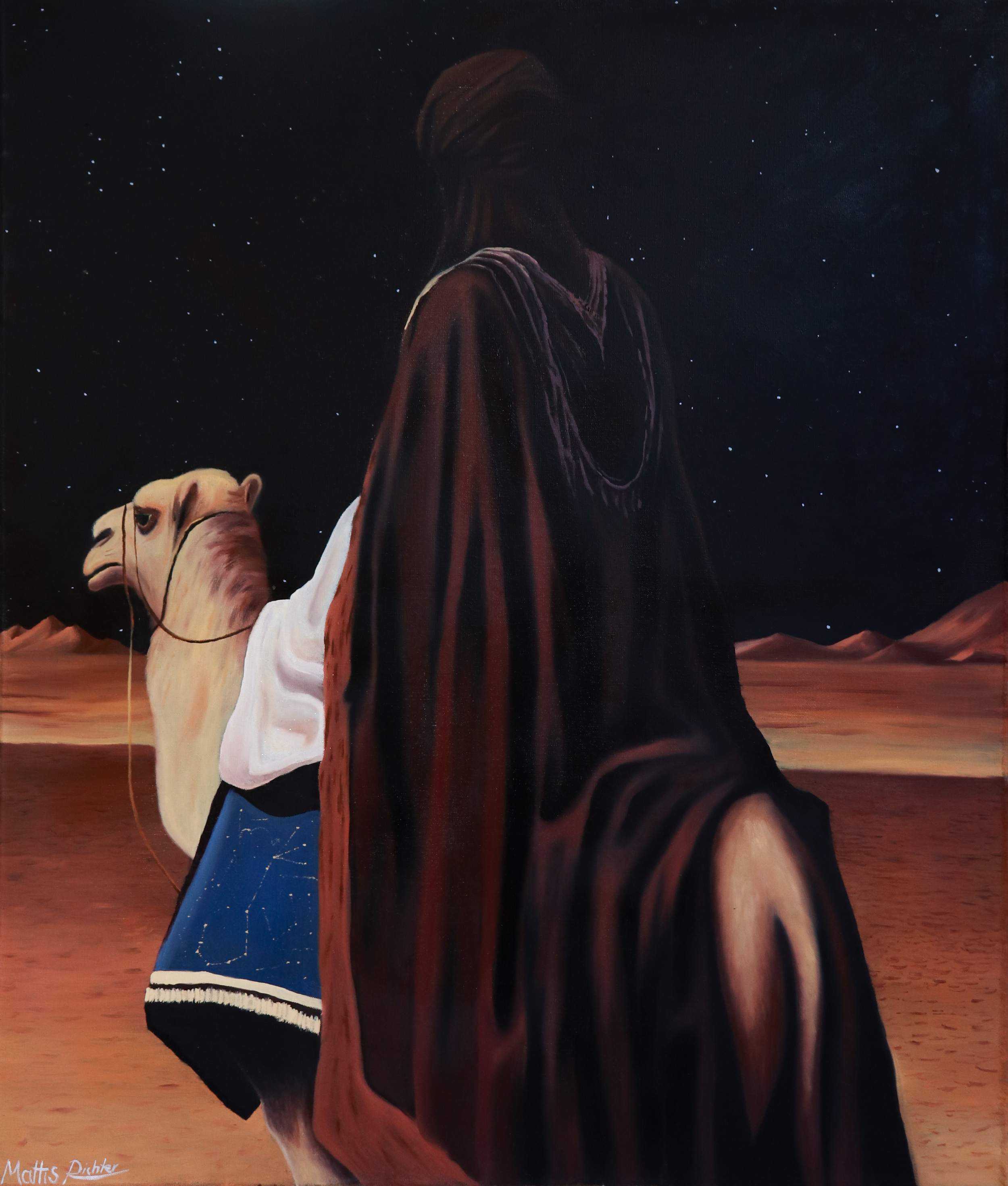 "Starseeker", 120 x 100, oil on canvas, 2025