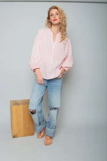 Locker geschnittene Bluse