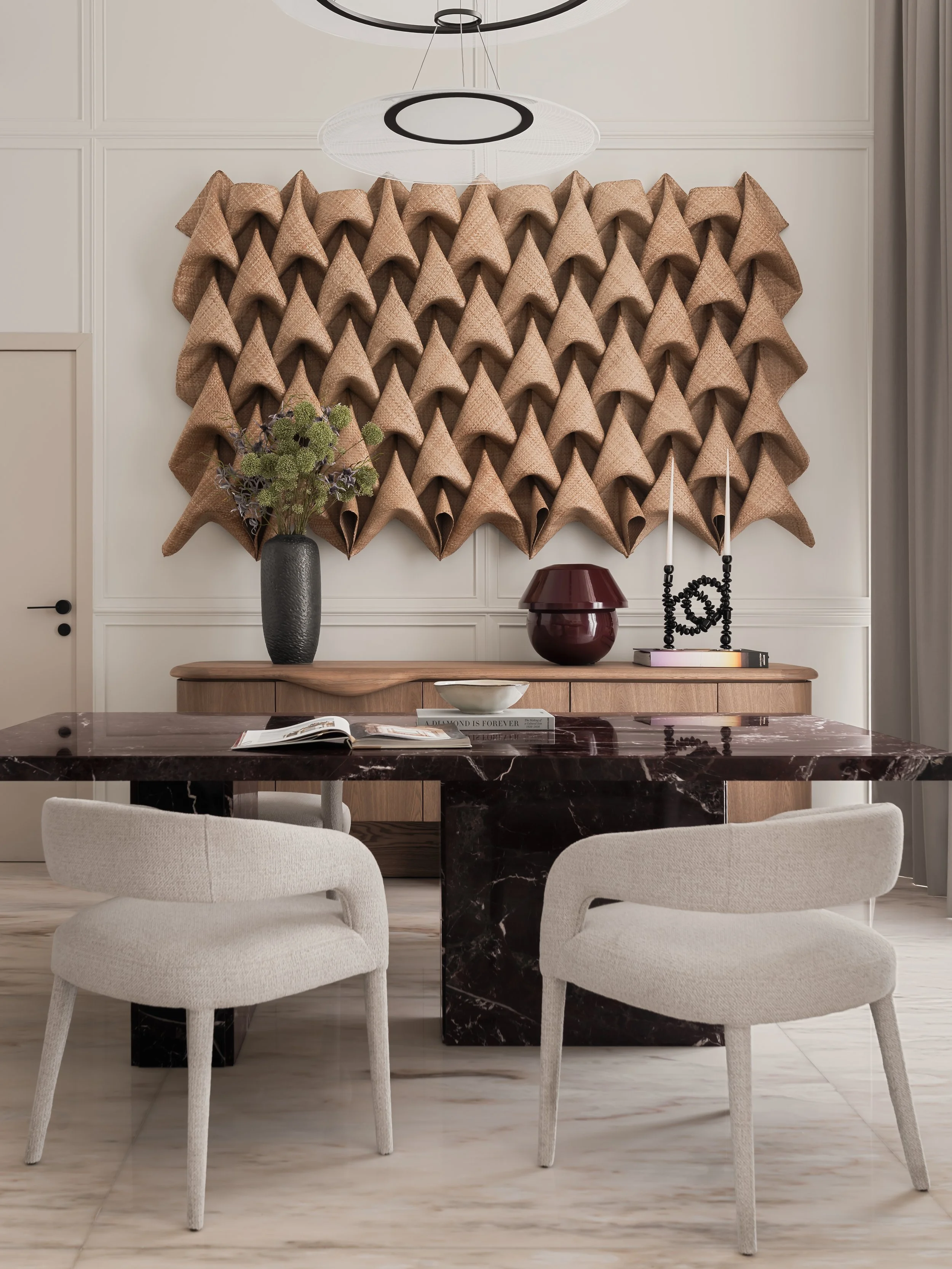 Residential interior in JLT, Dubai, designed by Aashni Kumar and photographed by Anuraag Nair