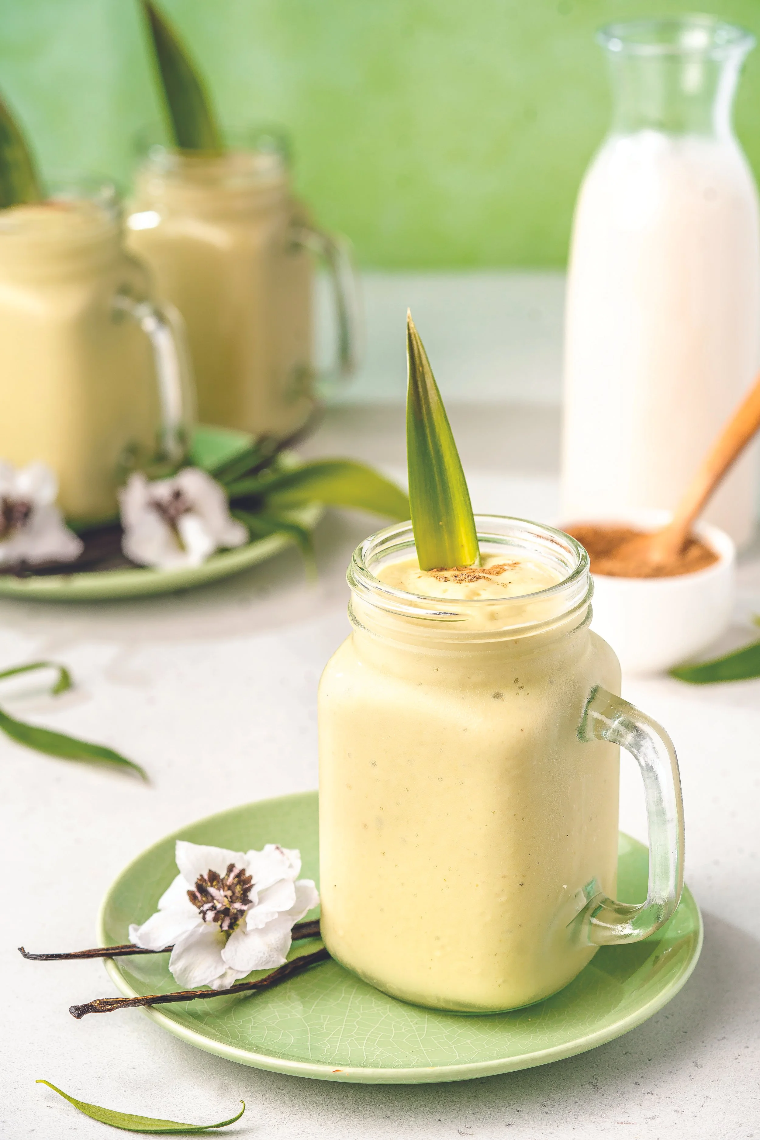 Mango drink photographed for the Jones the Grocer menu in Dubai by Anuraag Nair