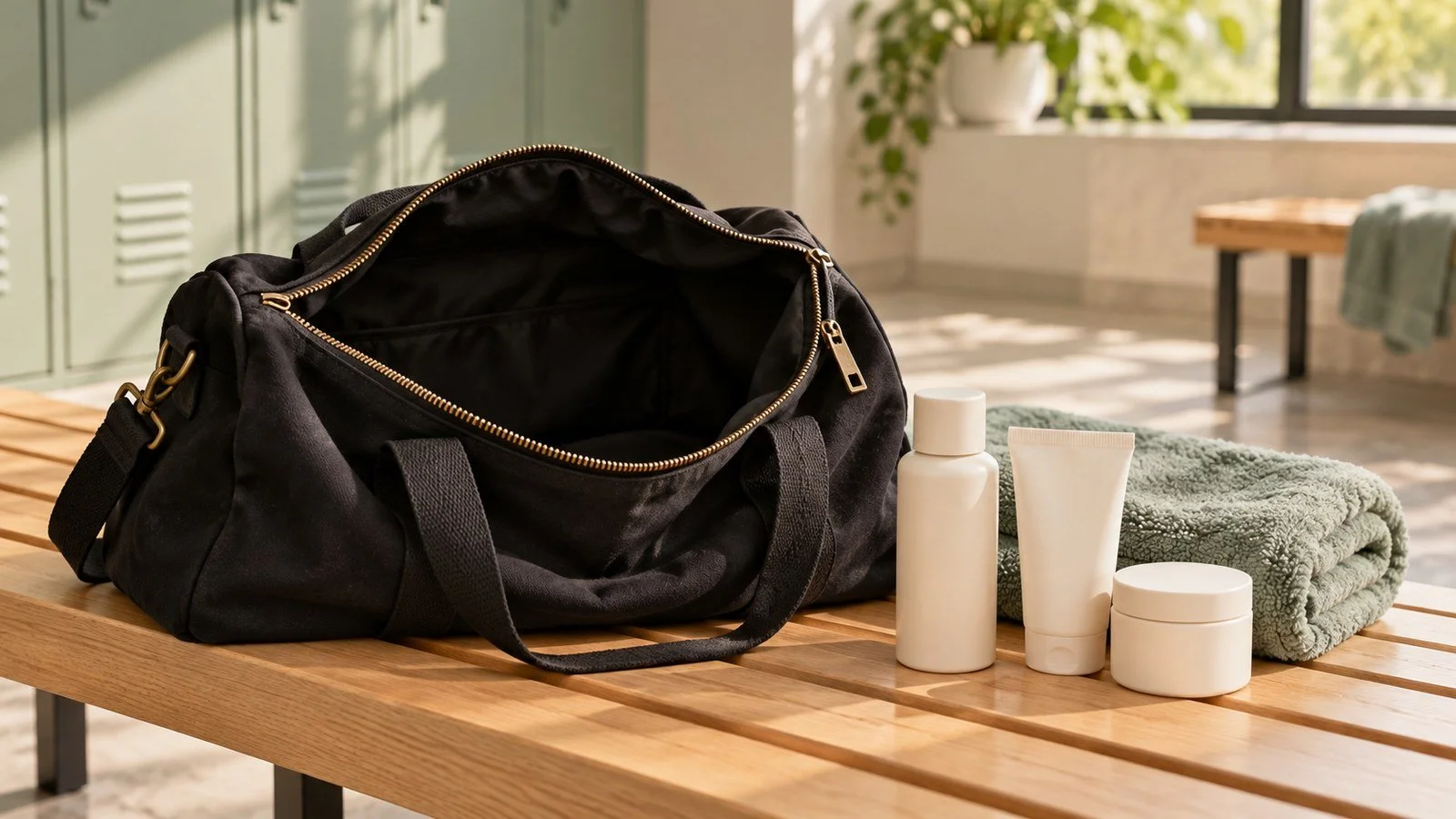 Your Gym Bag Has a Skincare Department. It Needs Layoffs.