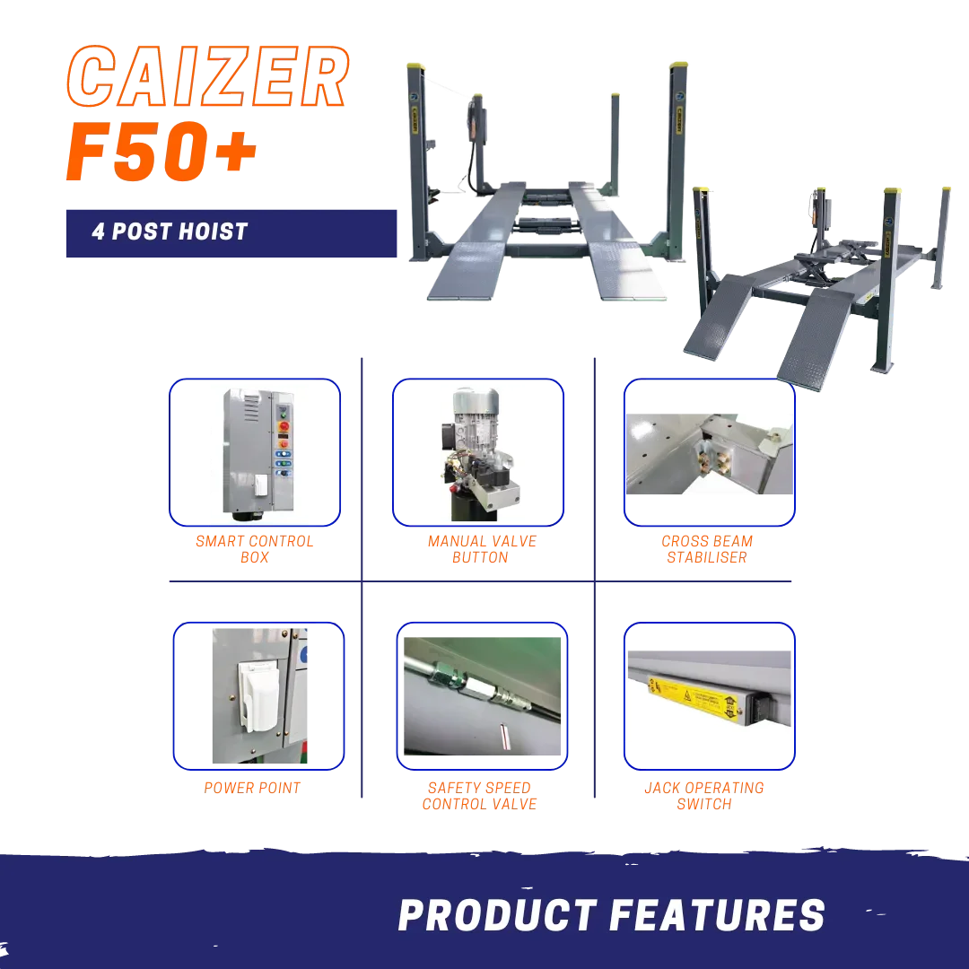 CAIZER | F50+ | 4-POST HOIST