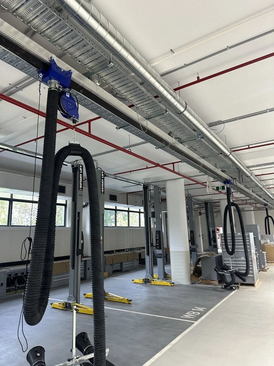 Vehicle exhaust extraction system NSW workshop