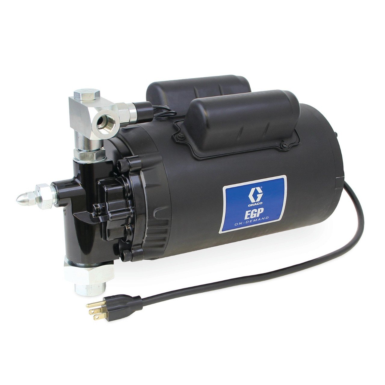 EGP On-Demand Pump, 115 VAC, 14.0 lpm (3.7 gpm), 34.5 bar (500 psi)