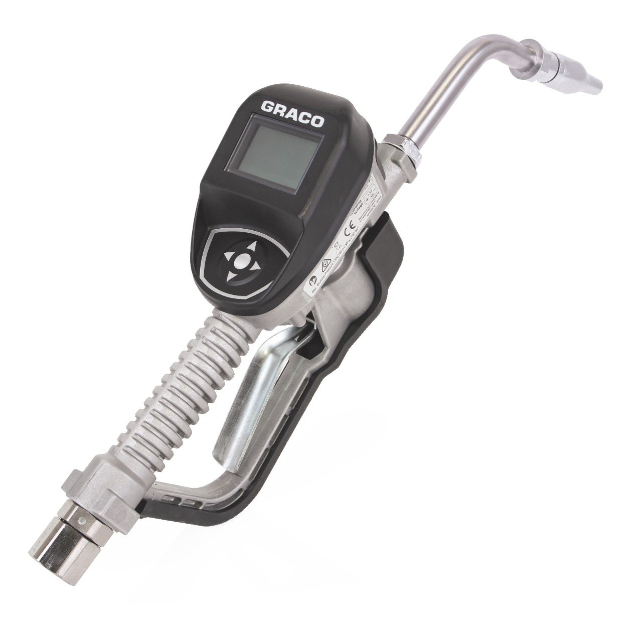 SDM18 Series Electronic Manual Oil/Antifreeze Meter Rigid Extension 3/4 in. Inlet