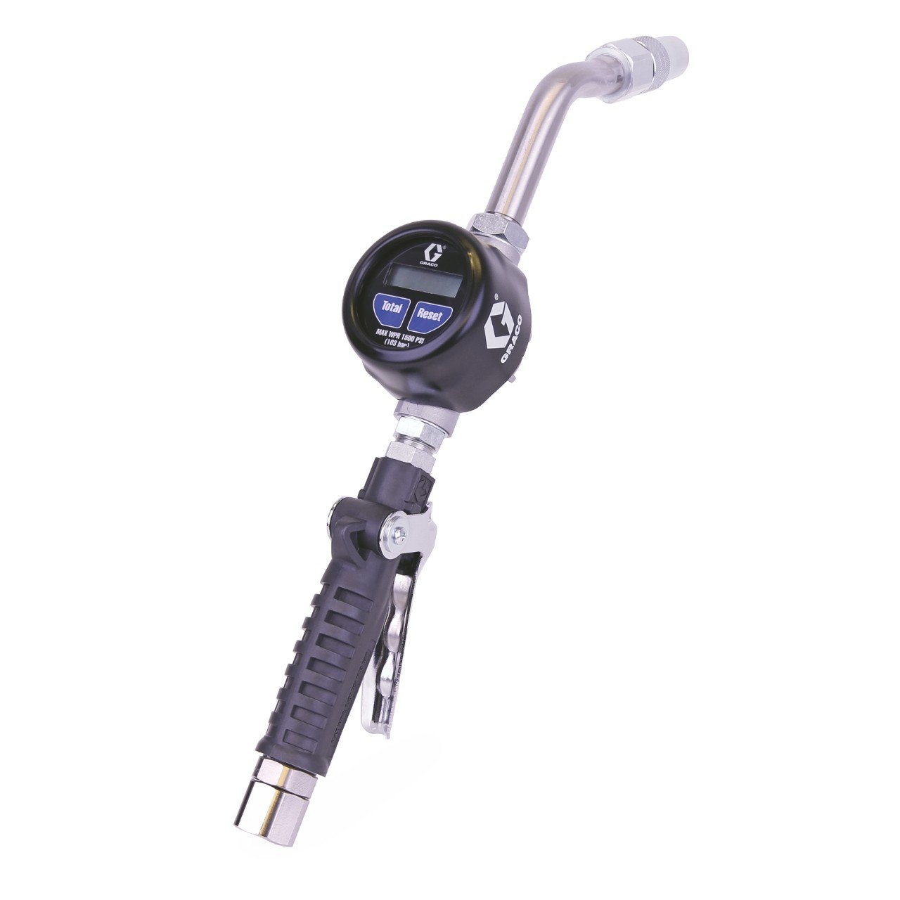 EM8 Electronic Manual Oil/Antifreeze Meter Rigid Extension 13 mm (1/2 in.) Inlet NPT