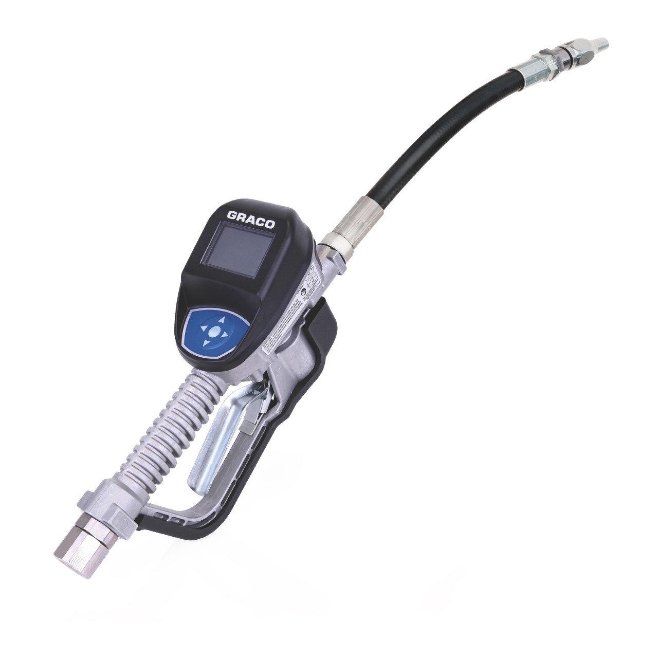 Pulse Metered Dispense Valve for Oil Applications 13 mm (1/2 in) BSPT, Flex Extension, Automatic Nozzle
