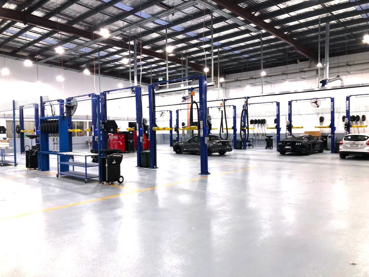 TWSA-supplied workshop equipment installed in NSW