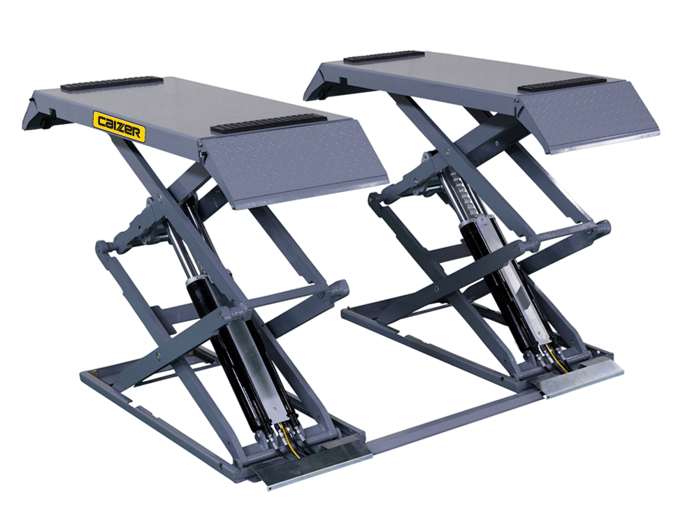 CAIZER X35N SCISSOR LIFT HOIST.gif