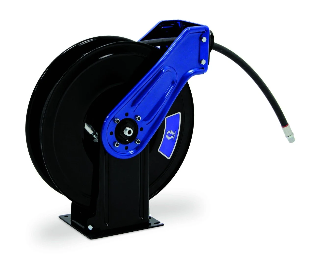 Graco | XDX 20, Air/Water/Antifreeze/WWS, 13 mm (1/2 in.) Inlet, 10 mm X 20 m (3/8 in. X 65 ft.) Hose, NPT, Truck/Bench Mount, Metallic Blue