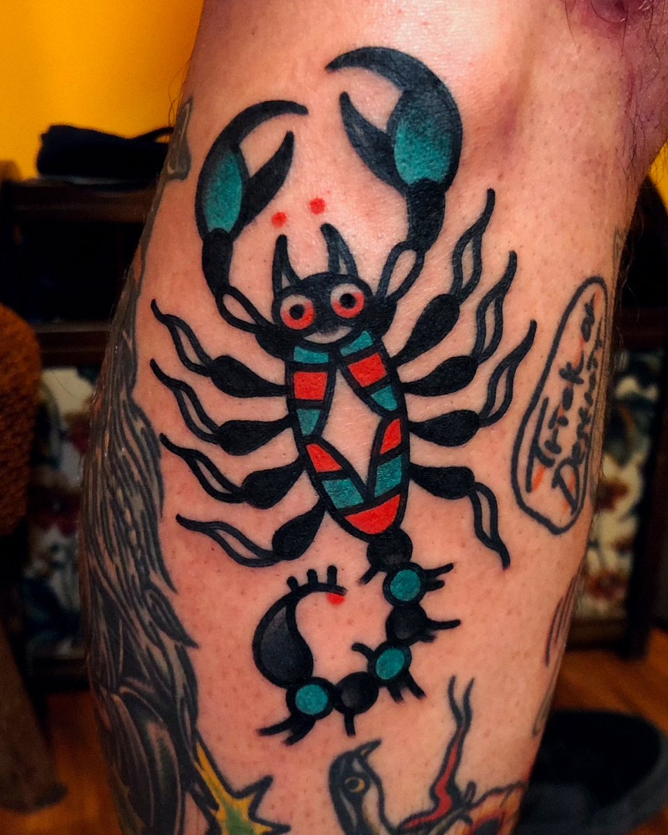 Pin by Hanna Lilly on Tattoos | Traditional tattoo, Traditional tattoo art, Scorpion  tattoo