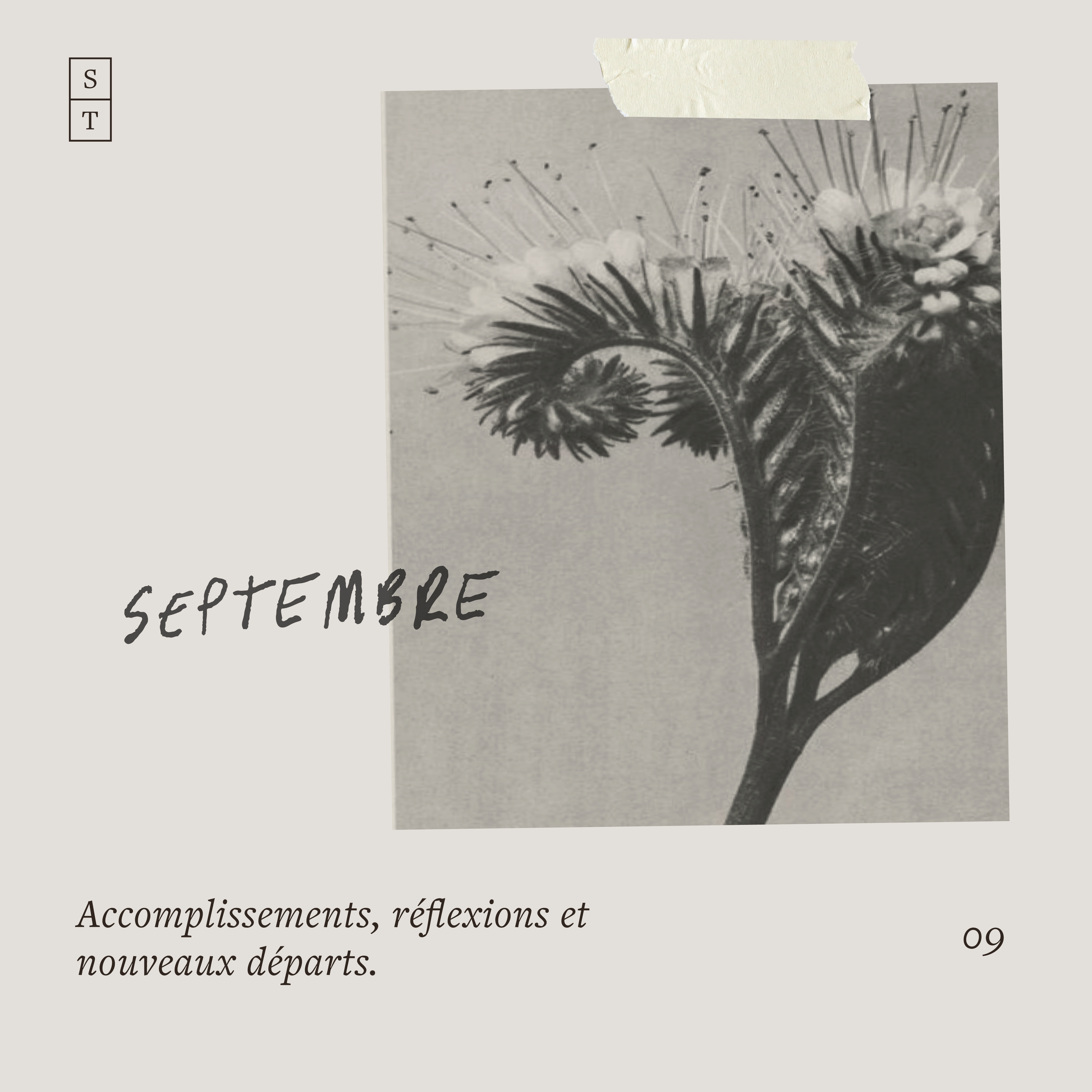 Septembre 2024 : terminez ce que vous avez commencé