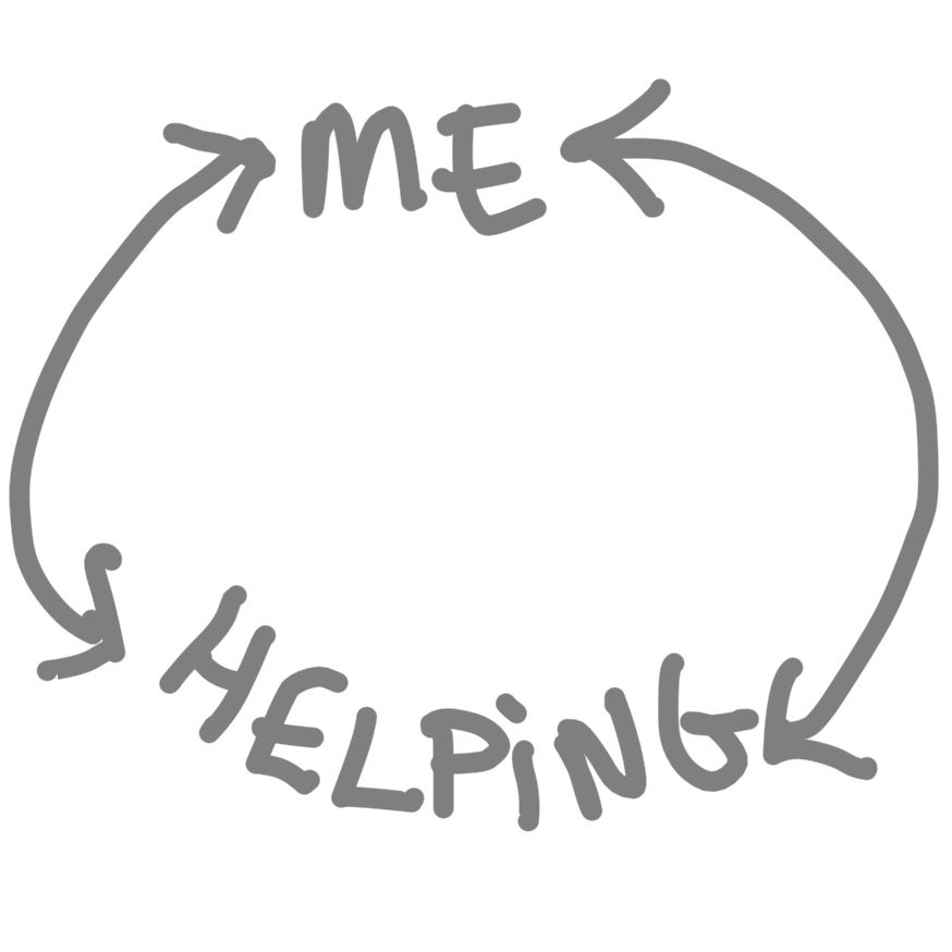 Me helping me