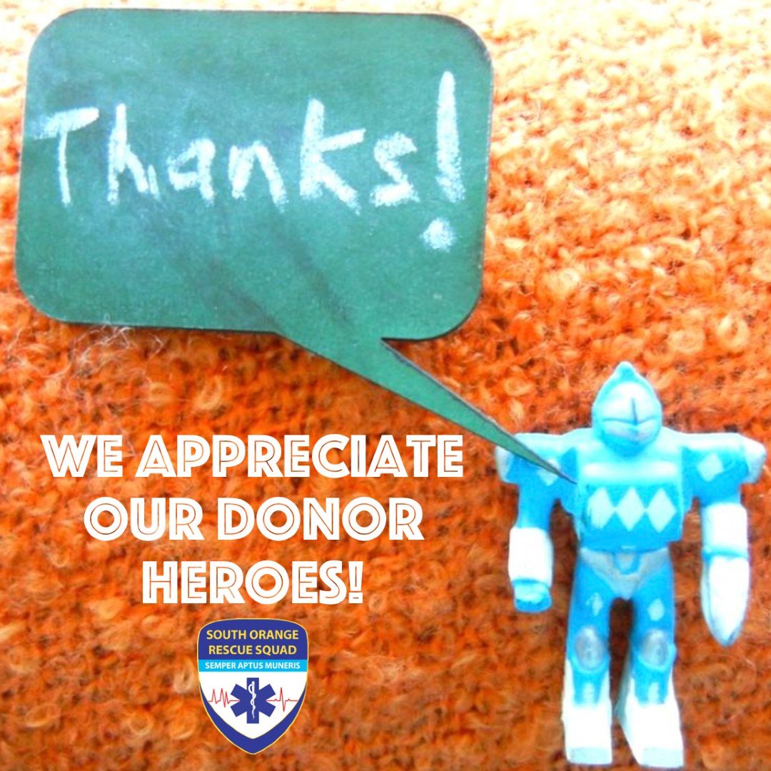 Our supporters are heroes, too! Your support makes our EMS, technical rescue and CPR work possible. Haven't given yet? That&rsquo;s easy to fix. Just follow the steps at sors.us/donations. Any amount helps us help our community in times of need. Our 