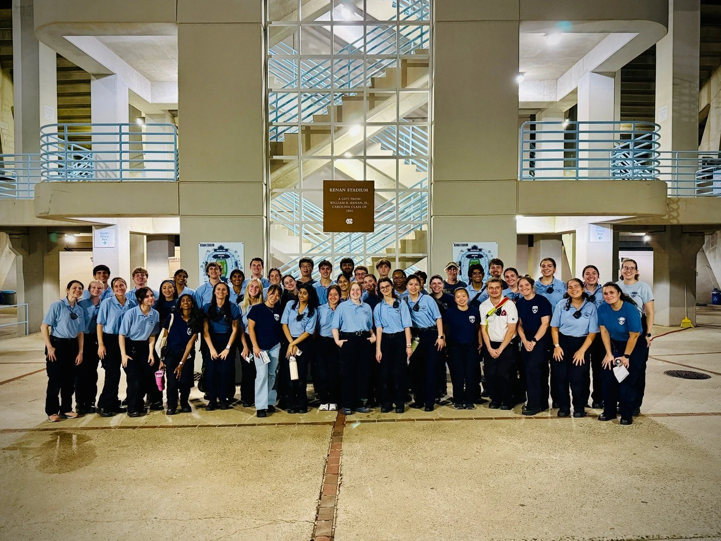 A huge thanks to all of our squad members who came out last night for the EMS training at Kenan Stadium as we prepare for the start of football season this Monday! 🩵🏈 Your dedication helps ensure a safe and enjoyable experience for everyone who com