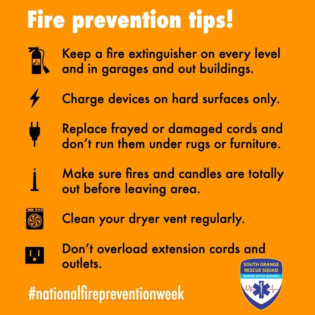 Be safe!
#firepreventionweek