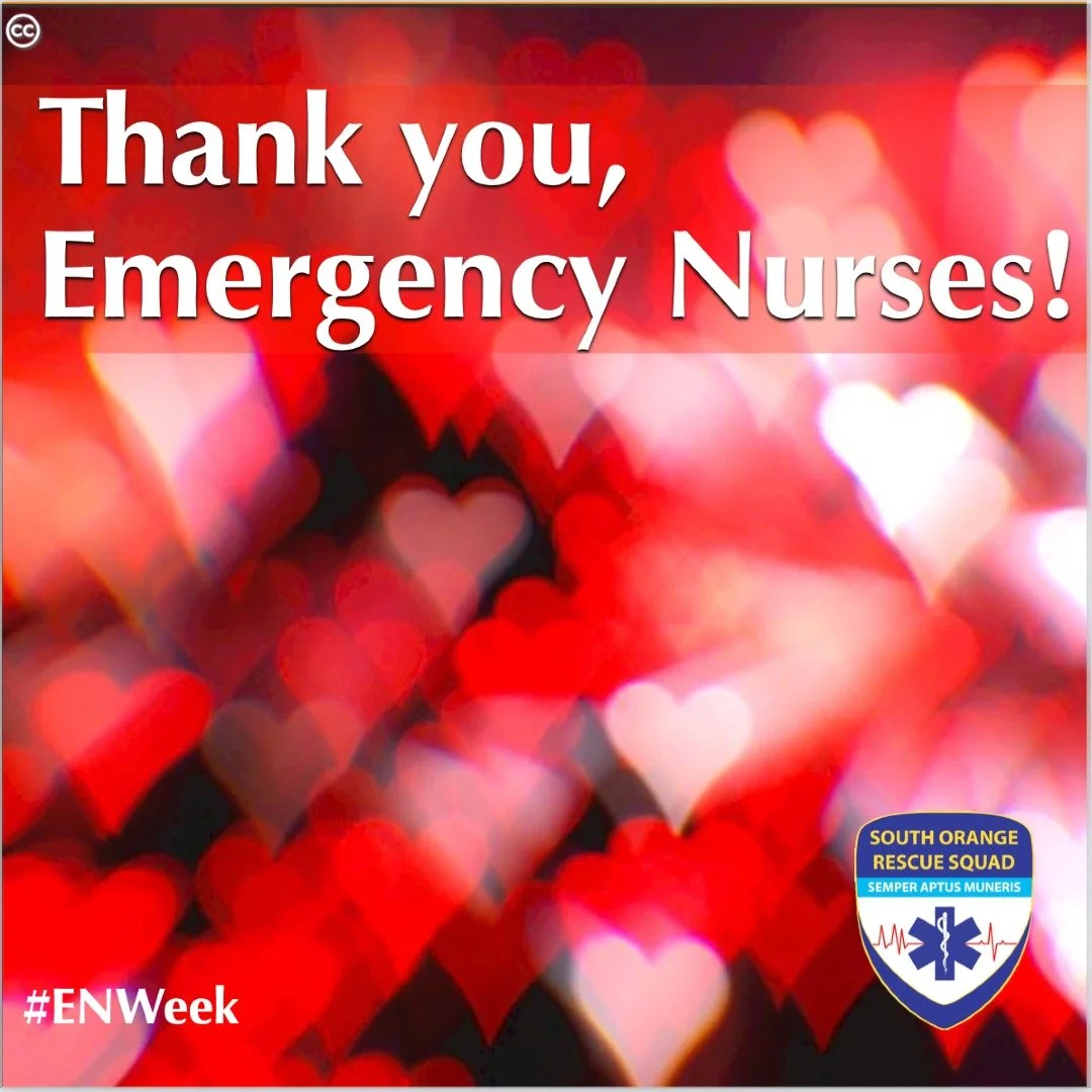 It's Emergency Nurses Week, but we appreciate these pros every day, whether they volunteer on our squad or meet us at the ER door and oversee the safe transfer of patients from our care. 🧡 Thank you!
#emergencynurses #ems #gratitude #enweek