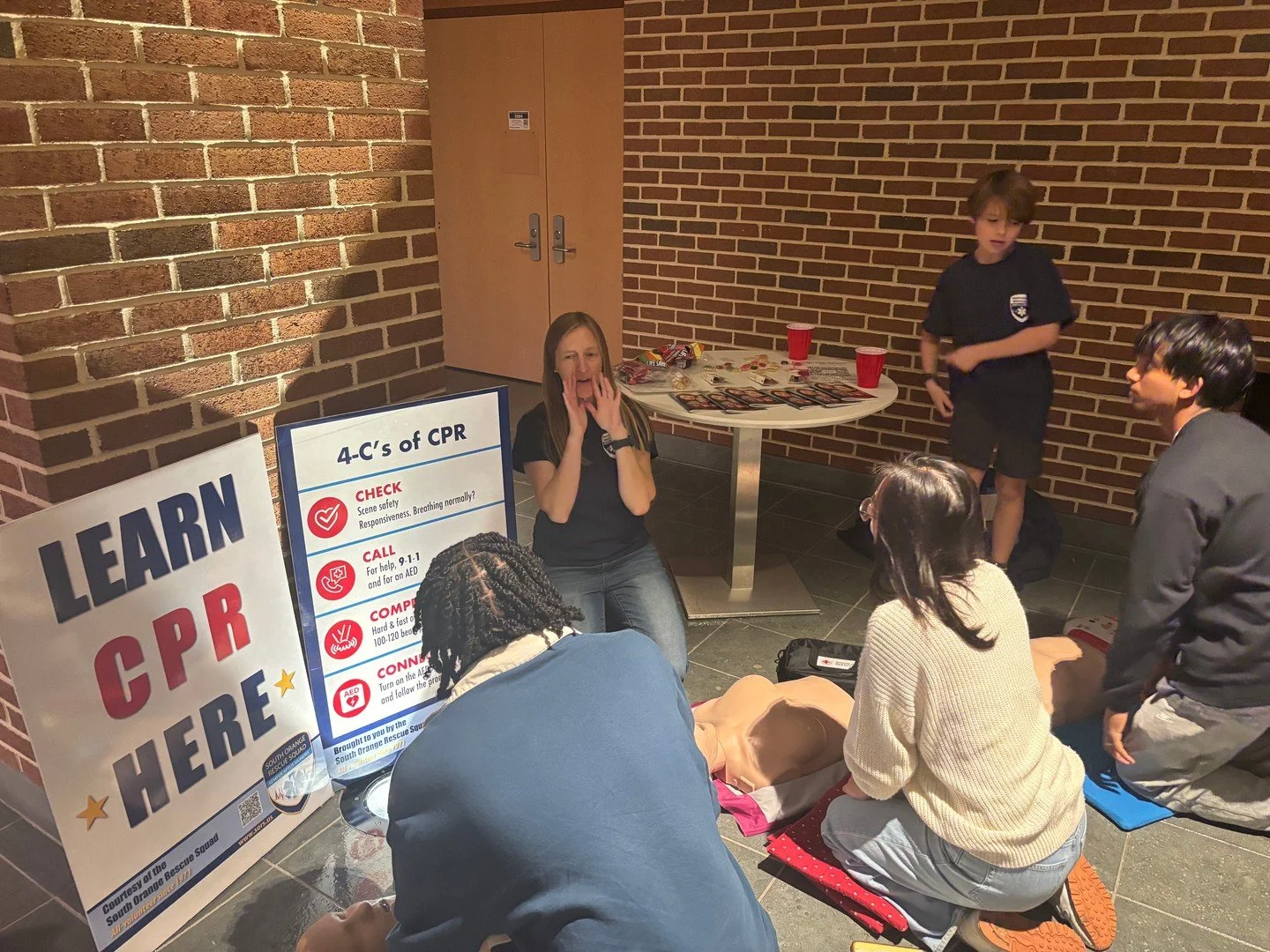 Thank you so much to AED for their generous contribution of $530! The Casino Night was a success, and Caroline Williams, along with a couple little helpers, had the opportunity to instruct CPR. A special thank you to Riley Johnson and Drew Bavis, AED