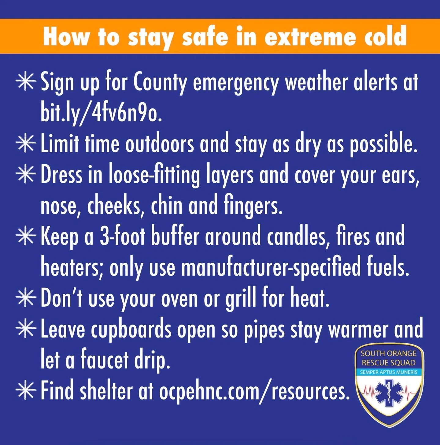 It&rsquo;s going to be dangerously cold! 🥶 Please keep yourselves safe! 🧡
#ncwx #ocnc
