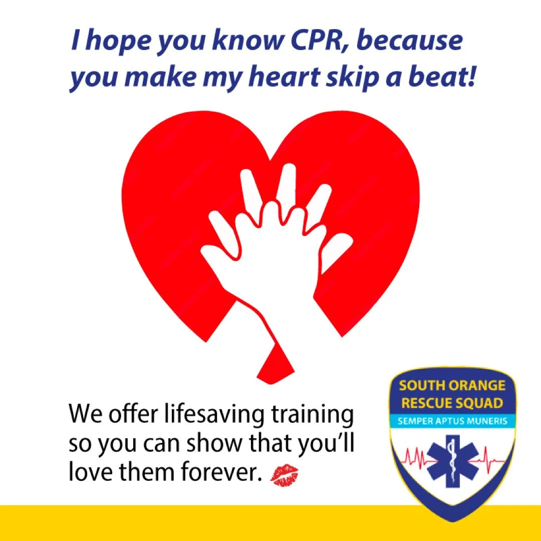 💘 Spread the love this Valentine's Day! 💘 Sign up to learn CPR or renew your certification with us. Get all the details at sors.us/CPR.
