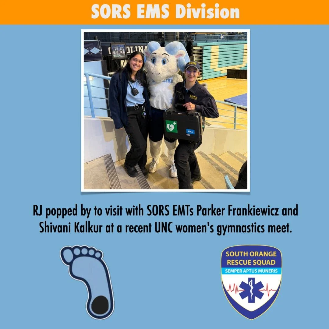 We're proud to provide emergency medical support for many Carolina sporting events. Learn more about our work at sors.us or the links in our bio. #goheels