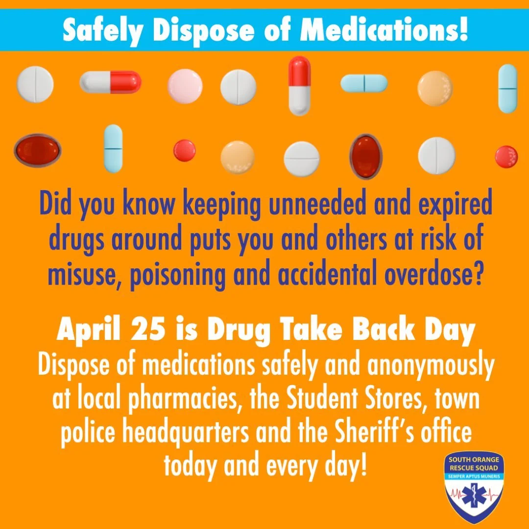 Don't flush or throw out your old medications &mdash; it's bad for the environment and other people! Dispose of them responsibly instead at a local pharmacy or law enforcement office. Find a drop-off location at dea.gov/takebackday#collection-locator