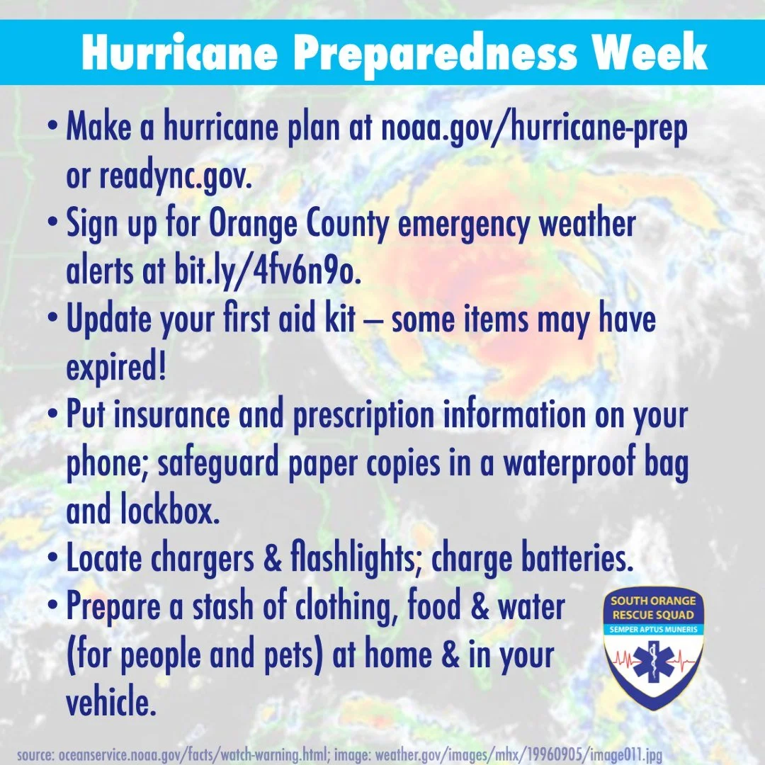 Our volunteers stay ready. You can be, too! Follow this advice for preparing for a hurricane. 🌀 #hurricanepreparedness