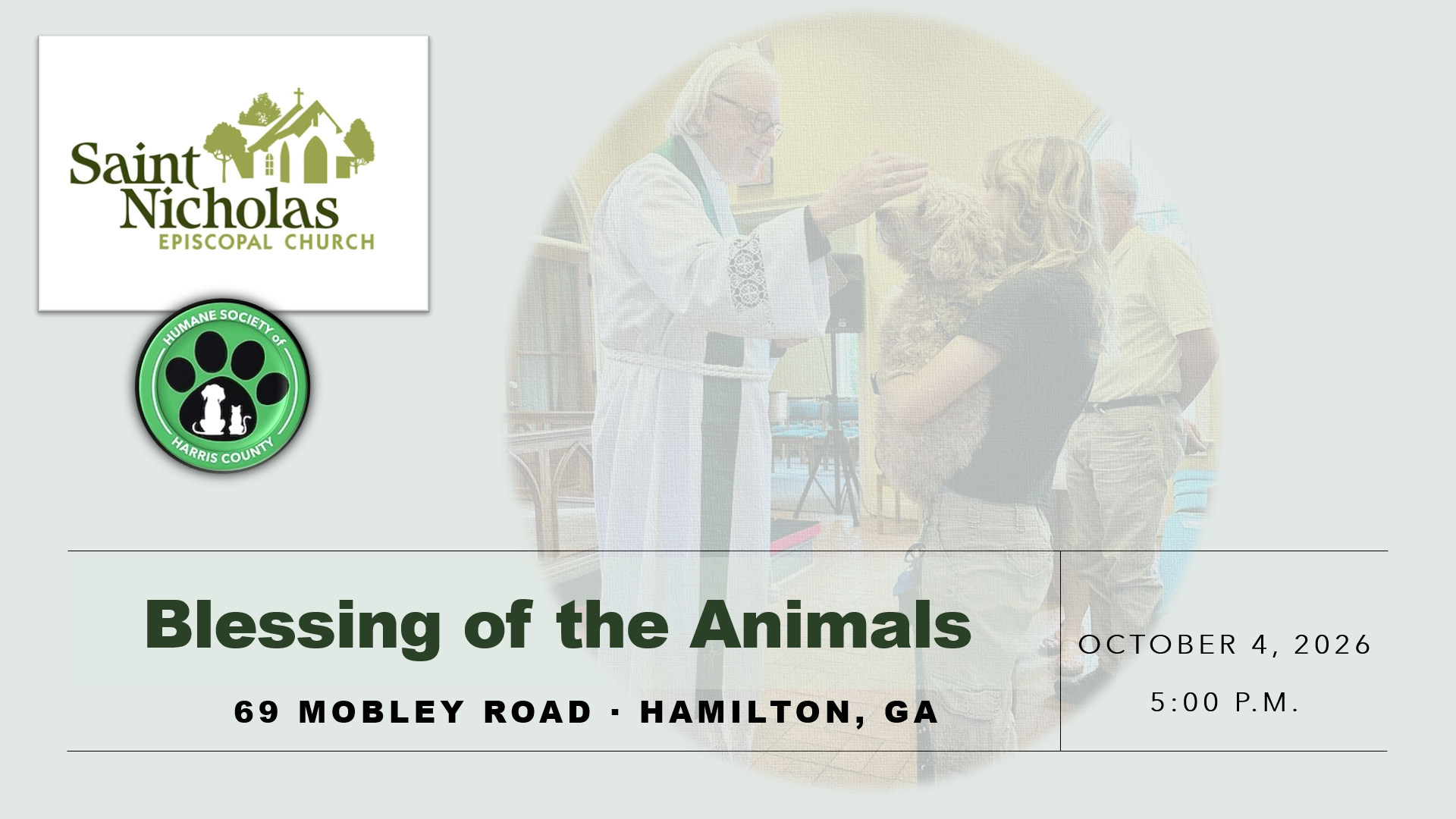 Blessing of the Animals 