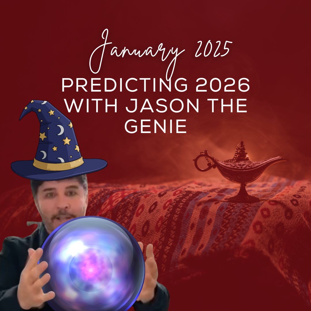 What does Jason the Genie predict for 2026?