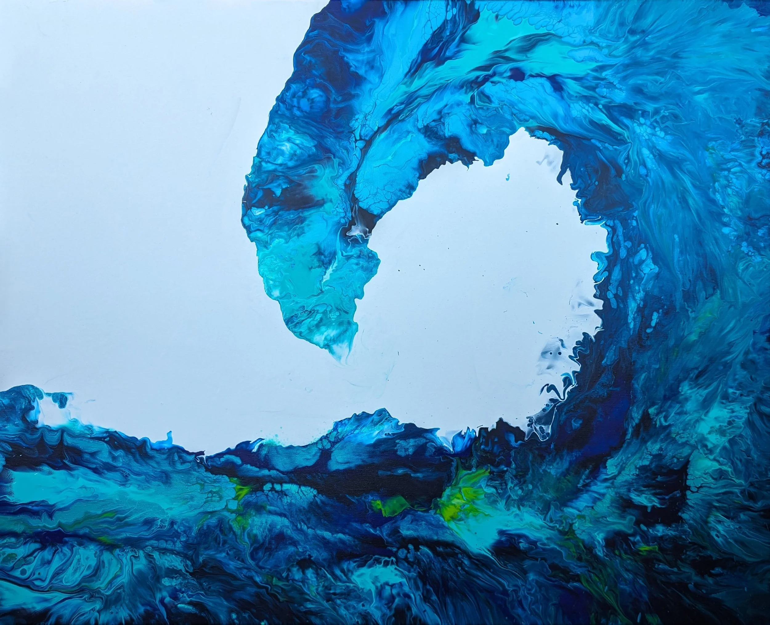 The Wave - 100 x 80 x 2 cm