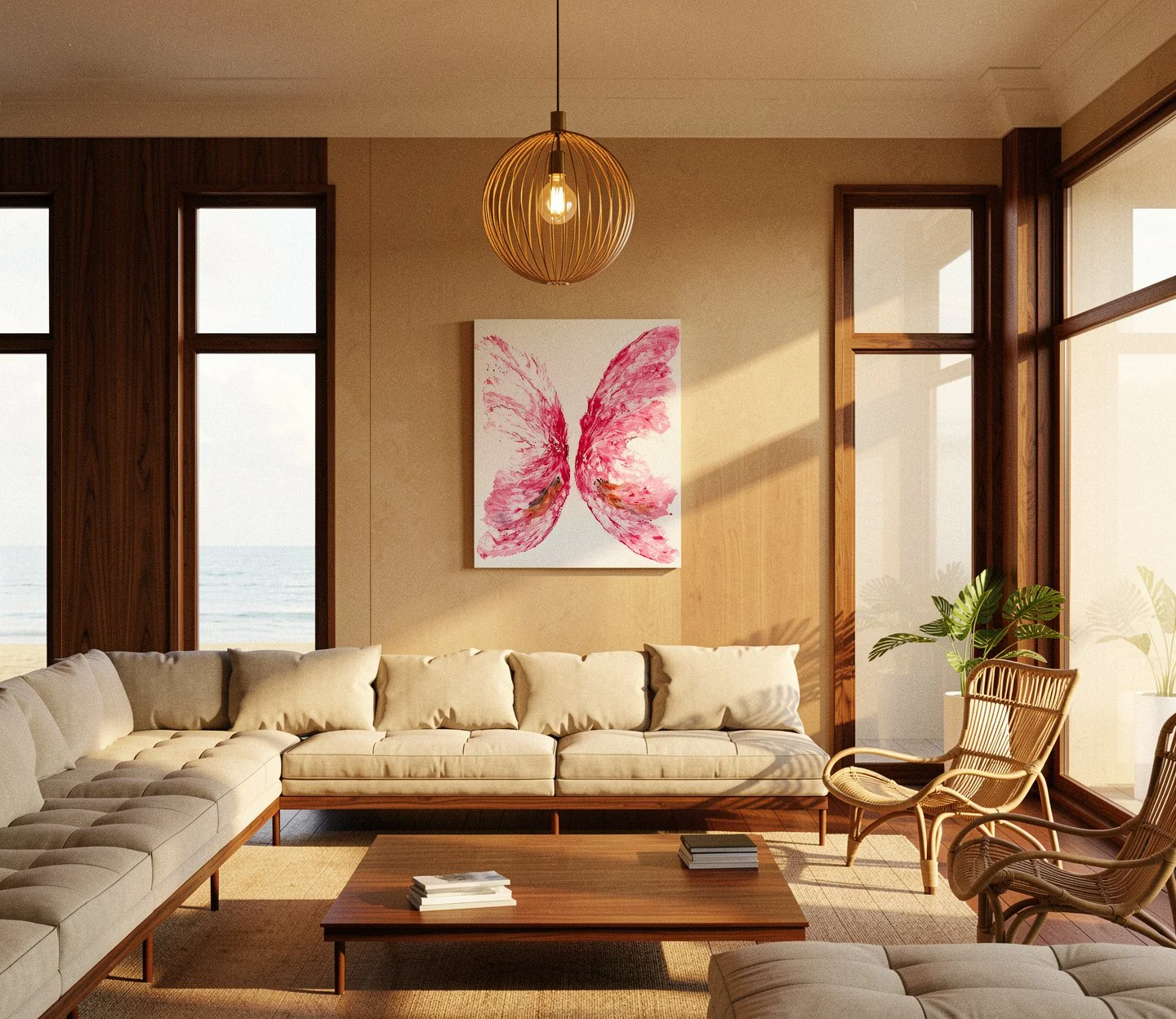 Living room with a large sofa and ocean views 2026-10-17-20-12.jpg