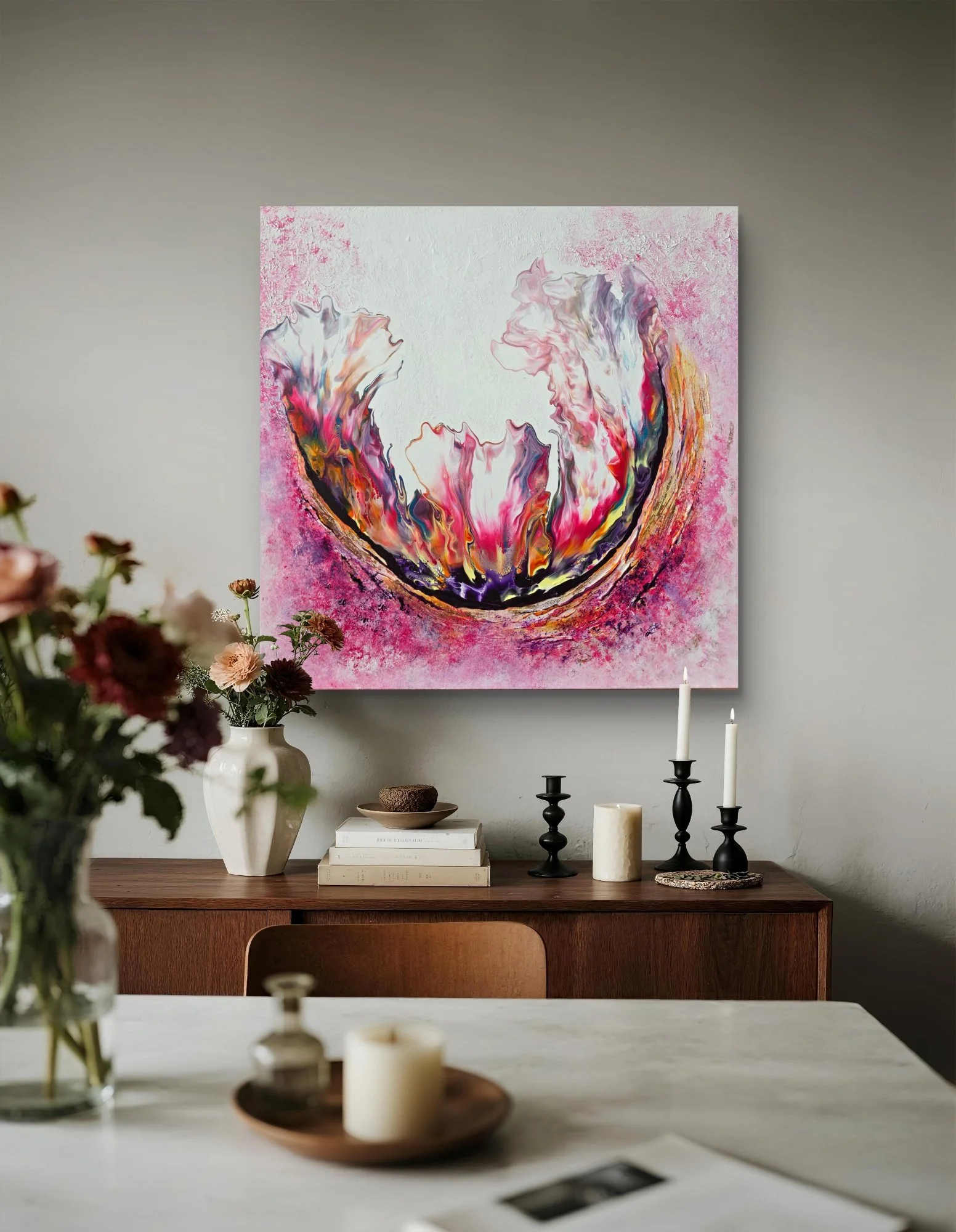 Embrace - 60 x 60 x 5 cm