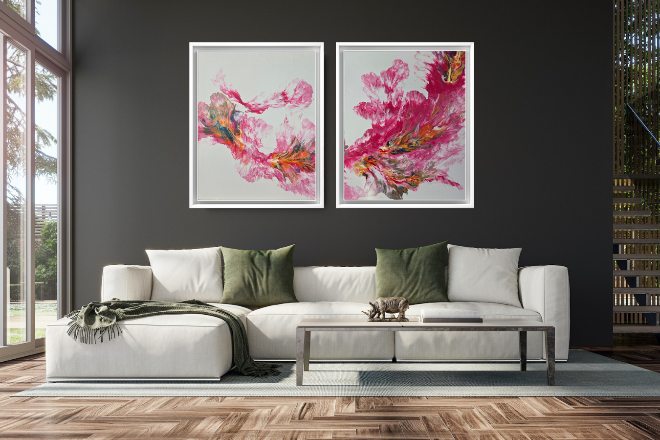 SOLD Pink means Family