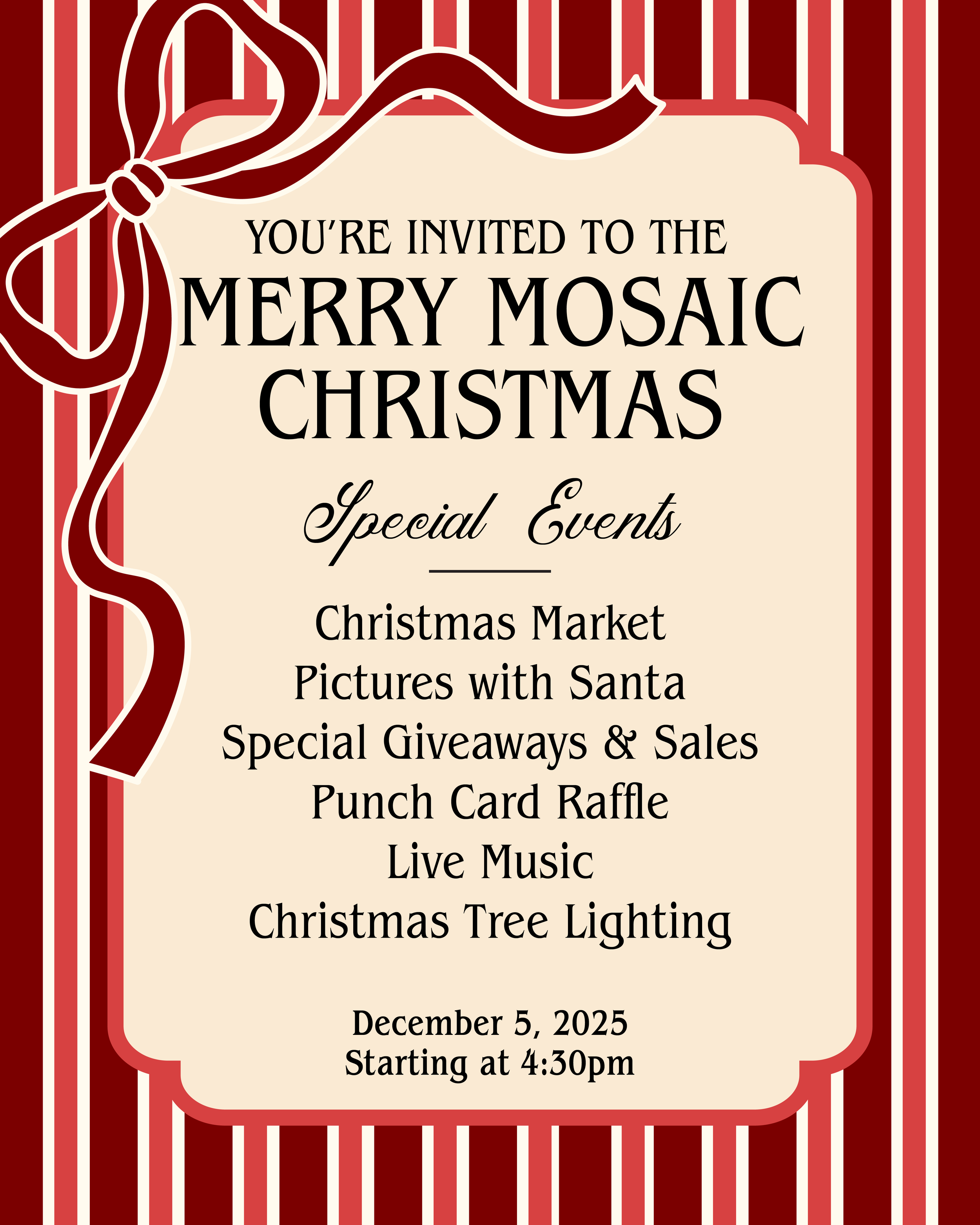 Merry Mosaic Christmas