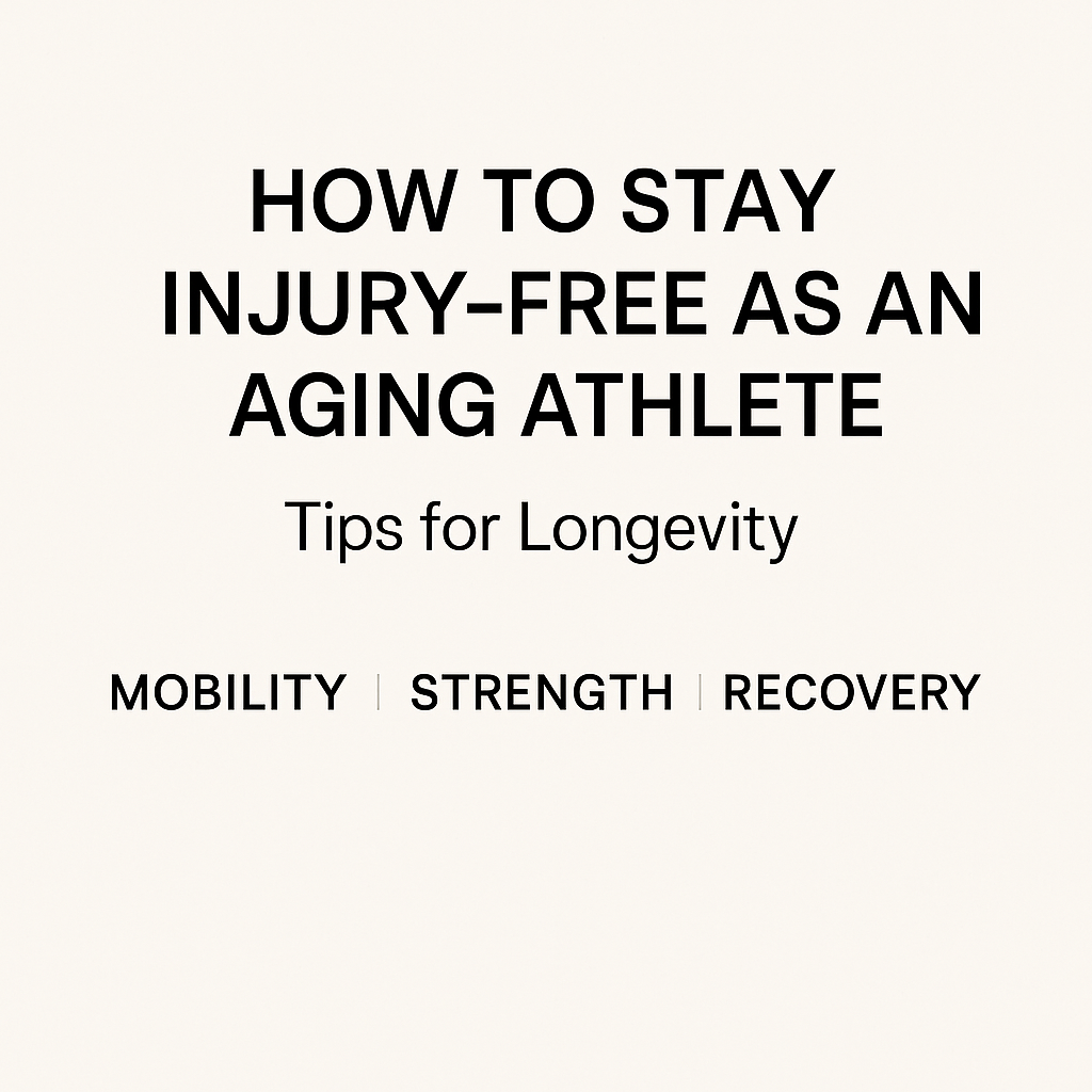 How to Stay Injury-Free as an Aging Athlete: Tips for Longevity