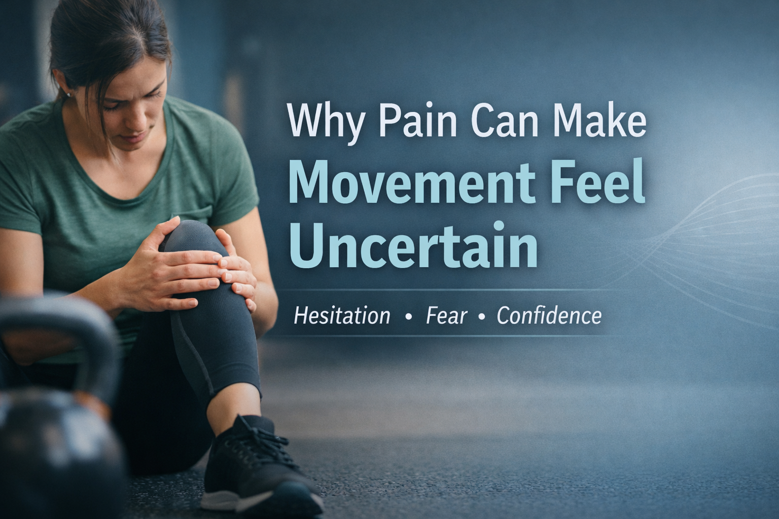 Why Pain Can Make Movement Feel Uncertain