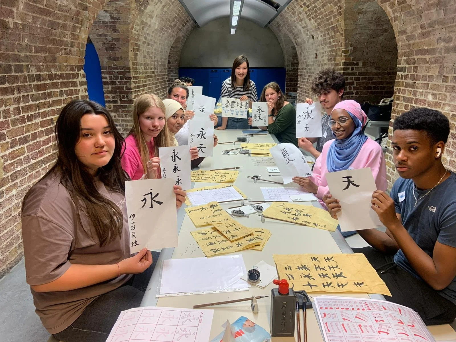 Youth Calligraphy Workshop: Camden Summer University