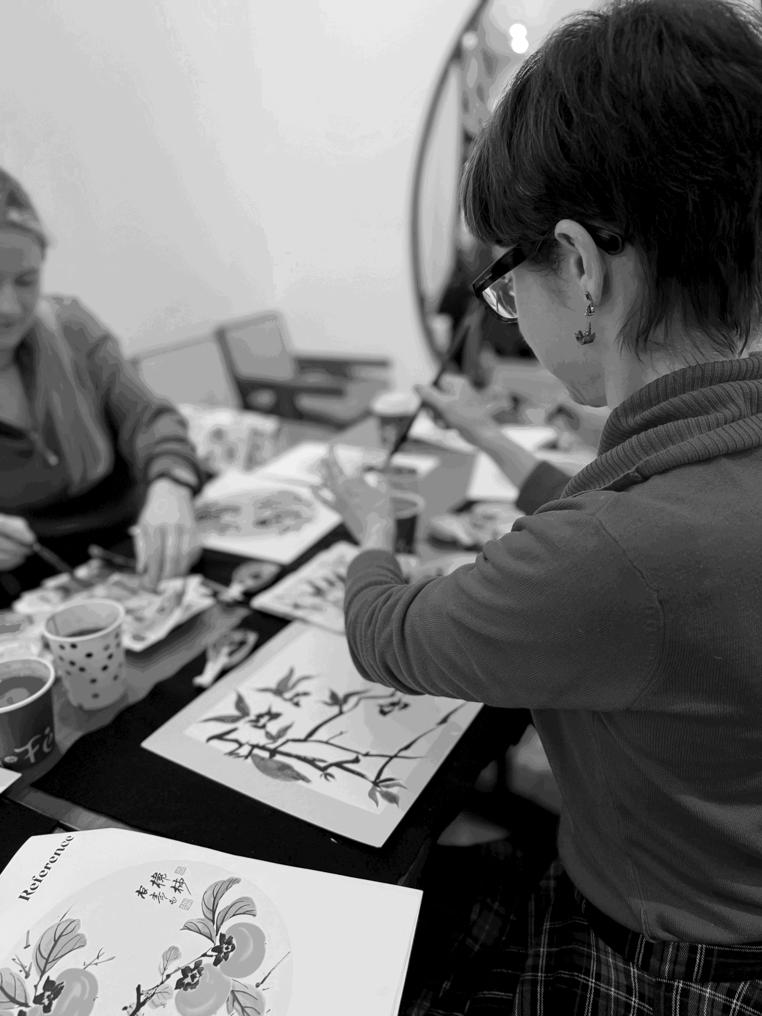 (Sold Out) January 2026 London Chinese Painting Workshop- Cha-Fe