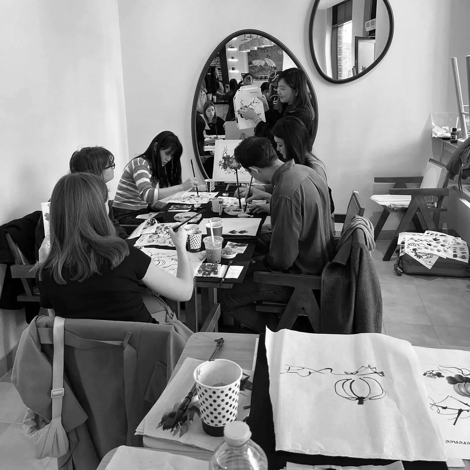 (Sold Out) October 2024 London Chinese Painting Workshop at Cha-Fe 