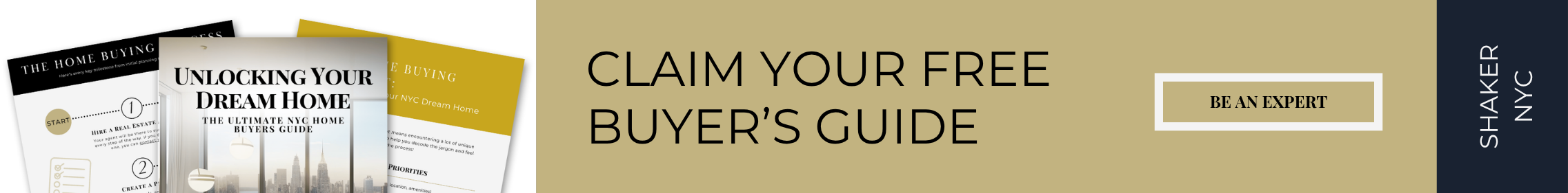 Claim Your Free Buyer's Guide - what is a land lease - blog by Kristen Shaker. Learn more at www.shaker.nyc