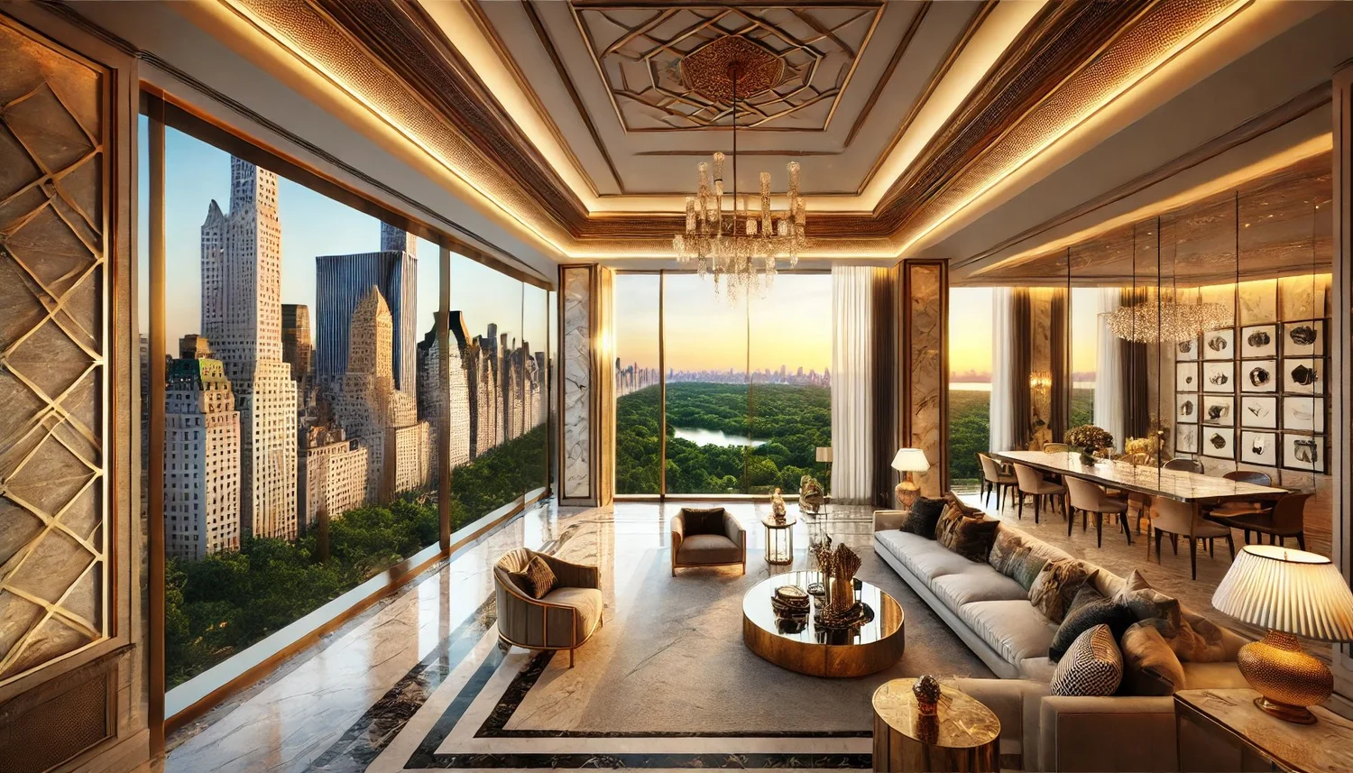 Image showcasing Exploring Billionaires' Row NYC: A Glimpse into Luxury Living