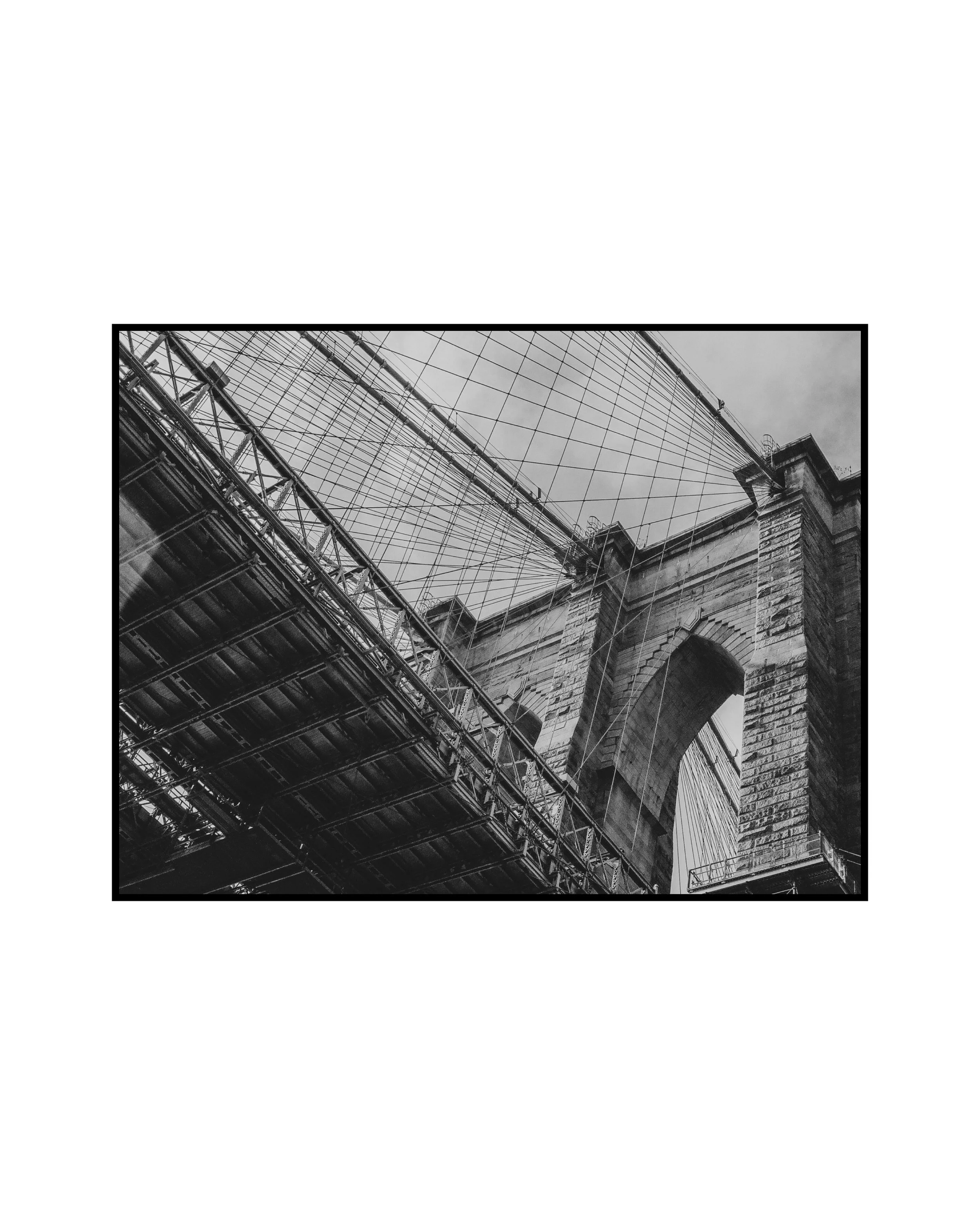 Lines of The Brooklyn Bridge