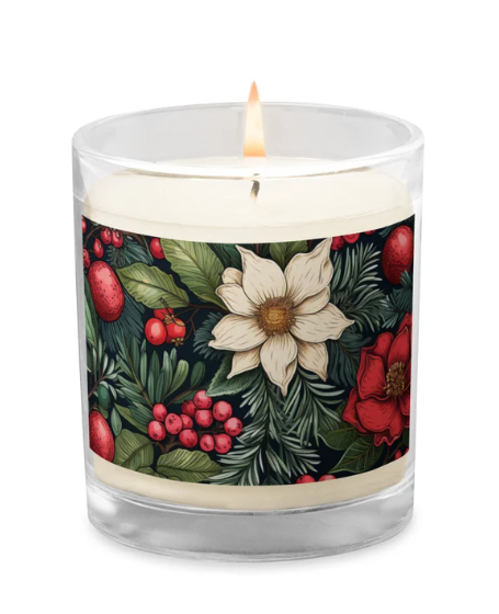 Floral Candle