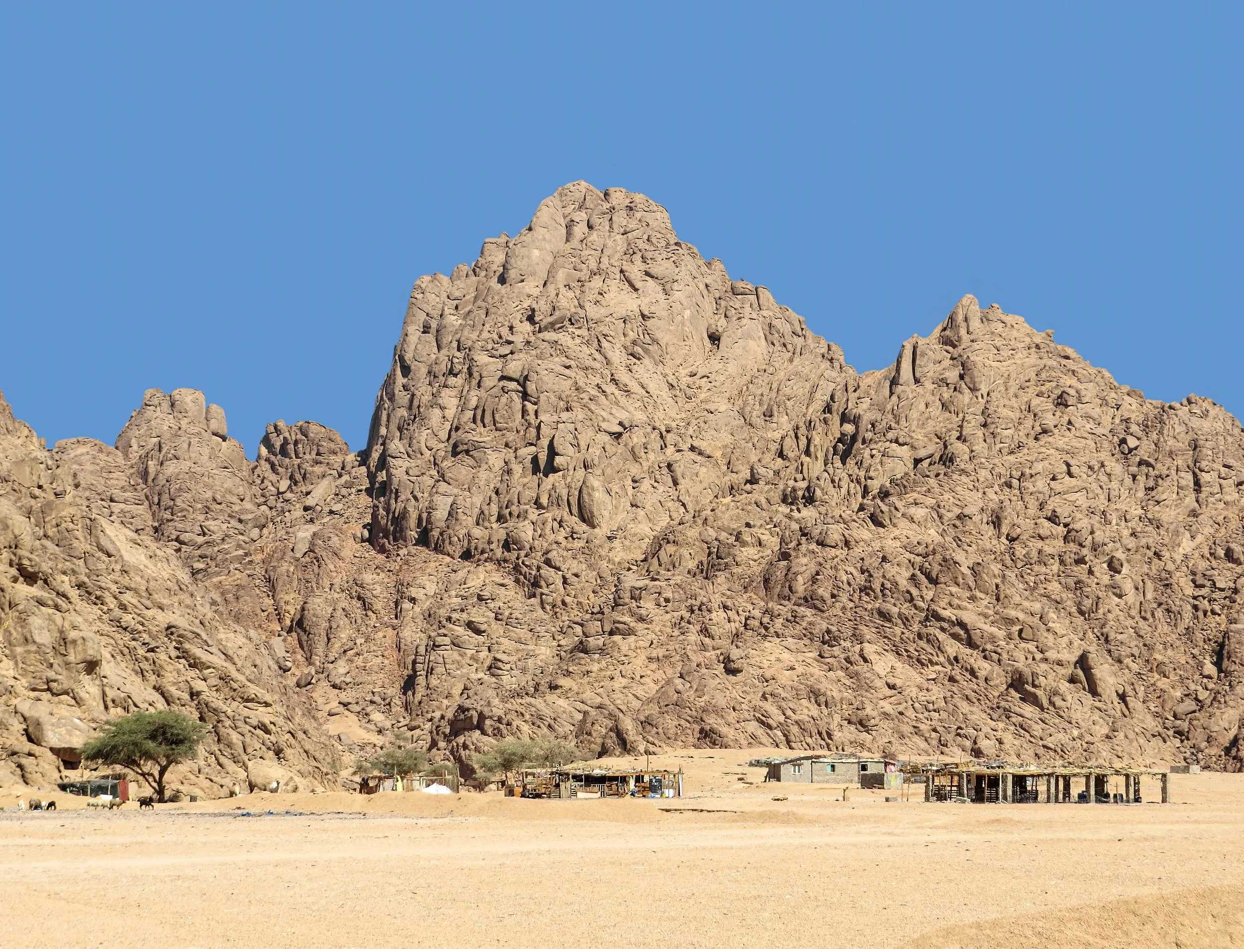 'Egyptian Rock Formation' Sharm El Sheikh in Egypt