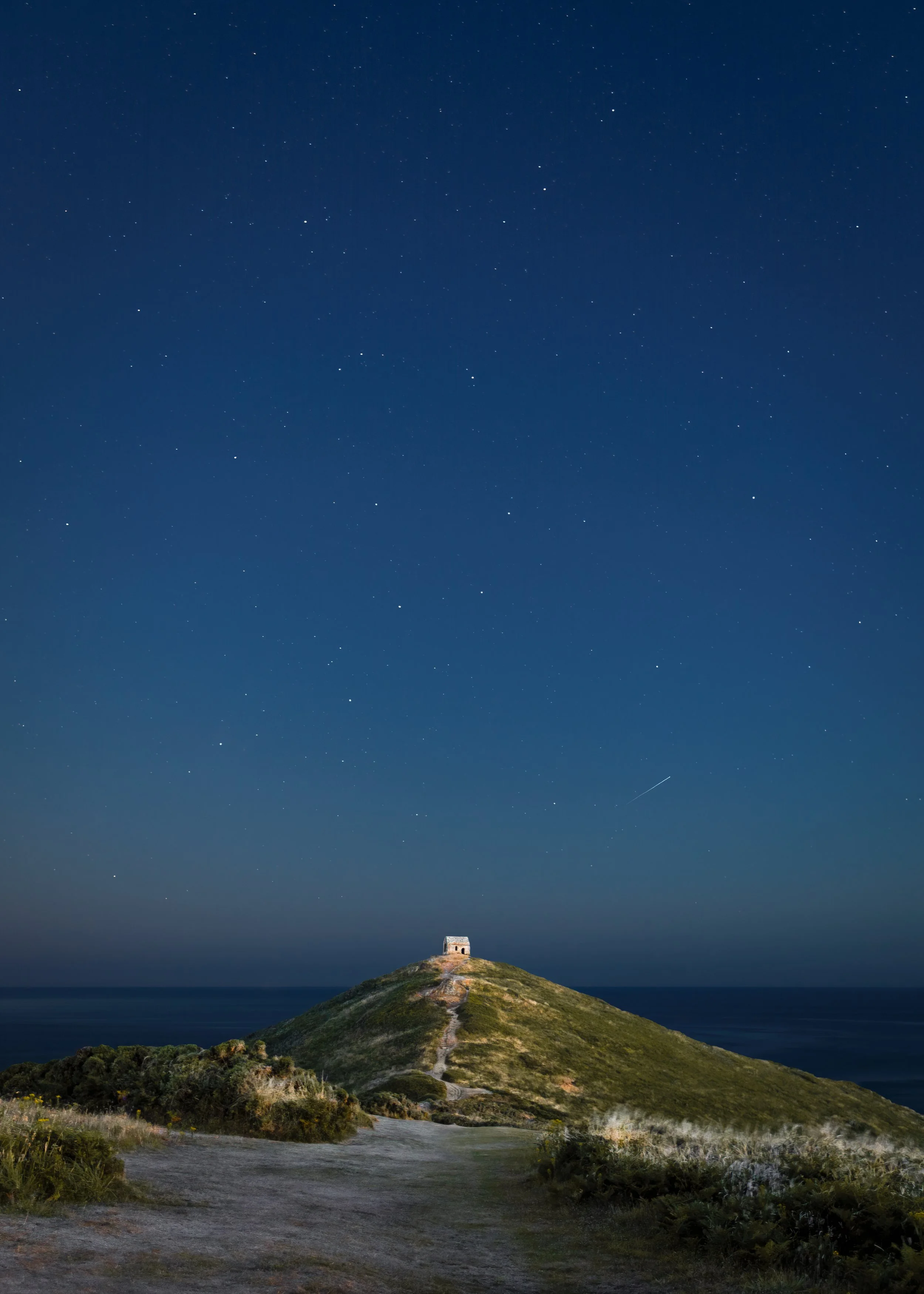 'Stars Over Rame Head' - Rame Head in Cornwall